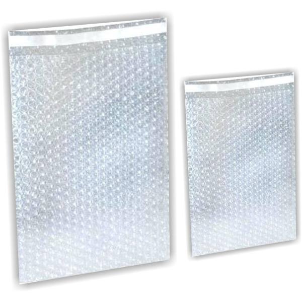 Baloncuklu Şeffaf ve Bantlı Torba 45x57 cm